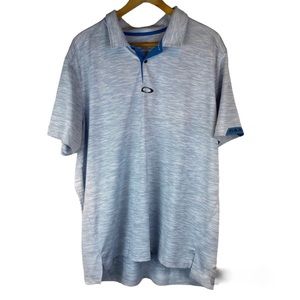 Oakley blue collard athletic tee size XXl